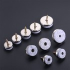 10/20/30Pcs Screw on Furniture Pads Sliders Gray 5 Size for Wooden Tables Chair