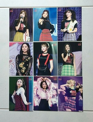 Twice 1st Arena Tour 2018 Bdz Official Live Photo Trading Card Choose Member Ebay