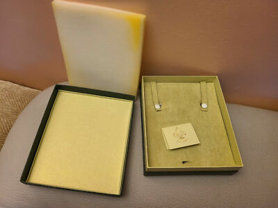 Ashley Classics by Esposito Jewelry Necklace Empty Green Box Rare.