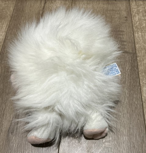 Vtg Dakin Minky White 1983 Puff Ball Natures Babies Fluffy 6” - Picture 2 of 3
