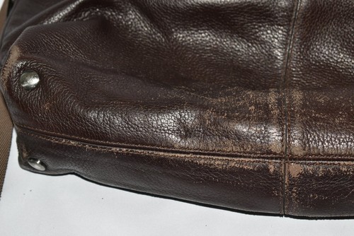 Montblanc Brown Leather Large Shoulder/Tote Bag - Picture 15 of 22
