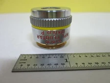 MICROSCOPE PART OBJECTIVE LEITZ FLUOTAR 10X P INFINITY OPTICS AS IS BIN#U2-17