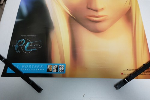 Poster promozionale ufficiale extra raro Parasite Eve taglia B2 B QUADRATO PlayStation1 - Foto 11 di 18