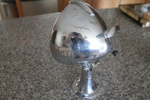 VINTAGE 1930s TRIPPE ACCESSORY 8" Marine SPEEDLIGHT, magnificent original piece - Foto 2 di 7
