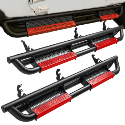 Running Boards for 2021- 2025 Ford Bronco 4 Door All-Steel Nerf Bars Side Steps