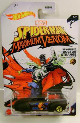TAIL DRAGGER DOCTOR STRANGE SPIDER-MAN MAXIMUM VENOM HOT WHEELS DIECAST 2020