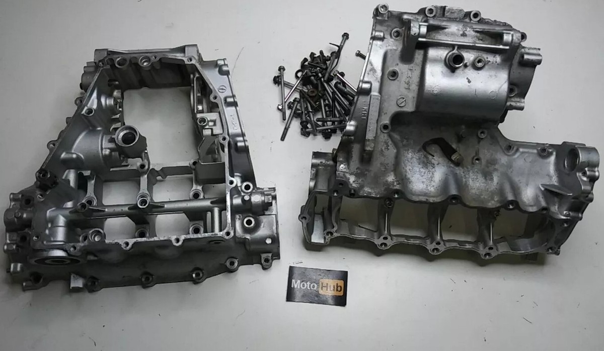 Engine Crankcase 03-04 Kawasaki Ninja Zx6rr ZX 6 RR 600 for