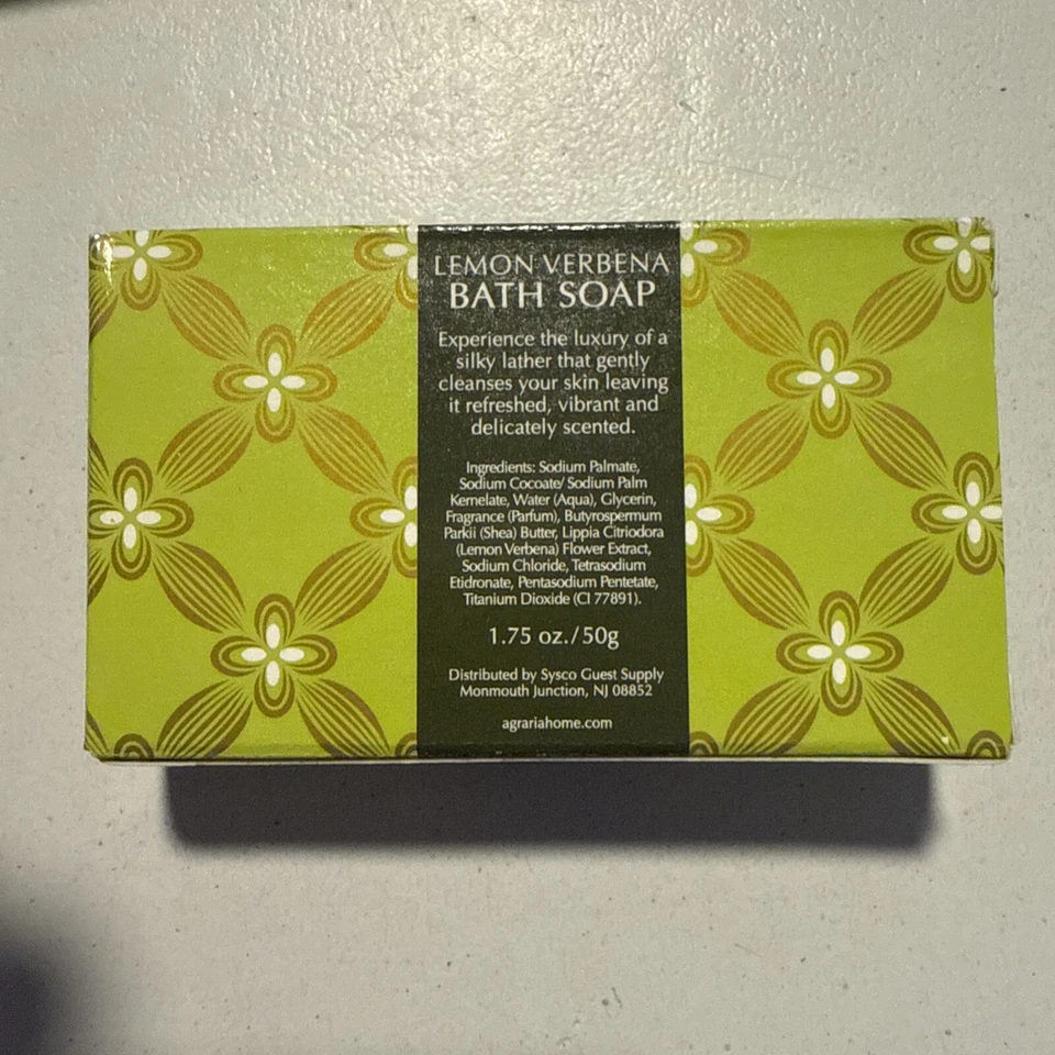 NEW Lot of 25 AGRARIA travel Lemon Verbena Bath Soap - image 3 of 3
