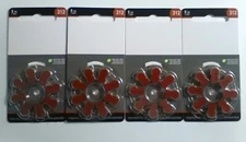 NEW 4 (8-pk) Lot of 312 GN Resound Hearing Aid Batteries Expire Feb 2026, DEAL!