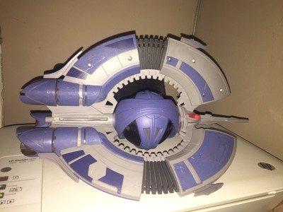 Star Wars Diecast Model Toy Titanium Droid Tri-Fighter Aircraft Replica