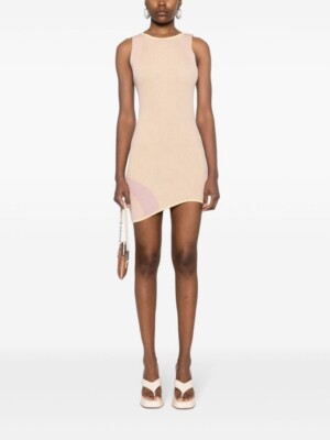 GCDS GCDS Comma Knitted Mini Dress