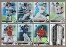 2017 Bowman Chrome Mini Prospects REFRACTOR Parallel Single Card From Factory