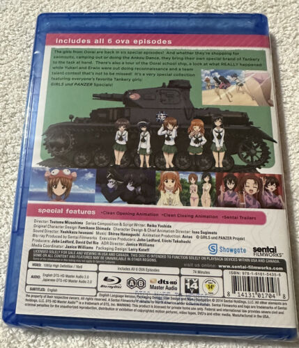 Girls und Panzer: OVA Specials Blu-ray Complete Collection Anime Brand New 🔥 - Foto 2 di 2