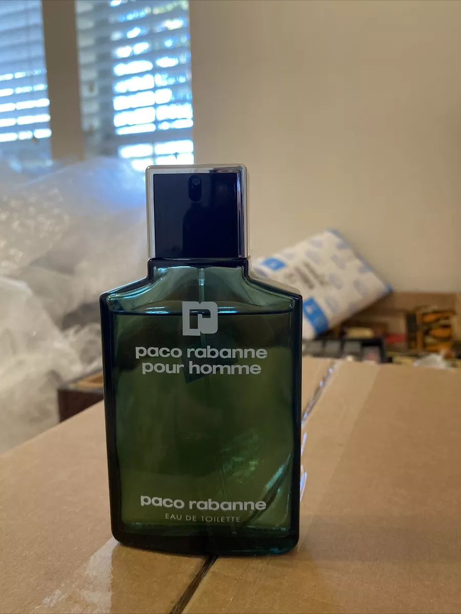 RARE Paco Rabanne Pour Homme Vintage EDT Spray 3.4oz 100 ml