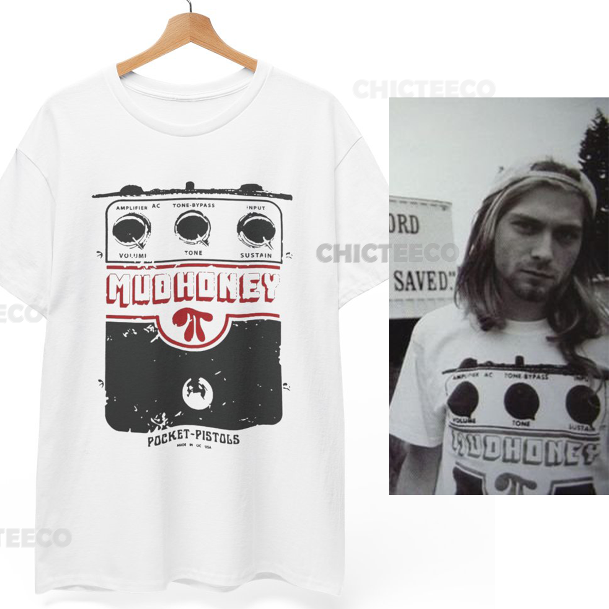 Mudhoney Shirt Kurt Cobain Nirvana Grunge Superfuzz Seattle Unisex