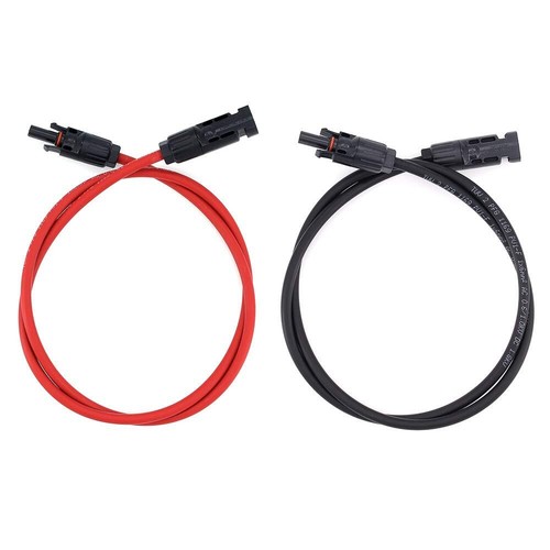 Solarkabel 4mm² 6mm² Verlängerungskabel Solarstecker mit PV Stecker Rot+Schwarz - Bild 24 von 34