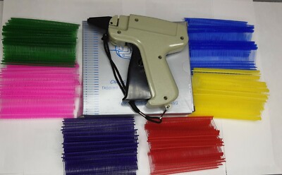 CLOTHING PRICE LABEL TAGGING TAG GUN WITH 3000 pins FASTENERS PACKAGE DEAL
