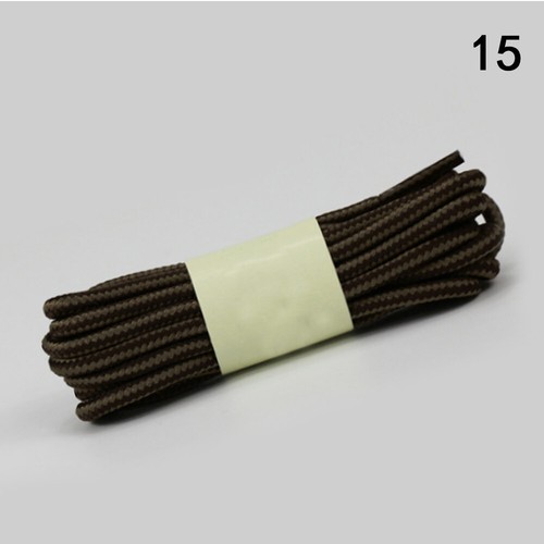 Shoe Laces Round Hiking Walking Shoelaces Work Strong Trainers Boots Quality - Picture 17 of 39