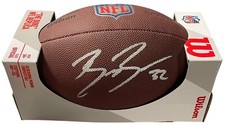 BRIAN BRANCH SIGNED DETROIT LIONS FOOTBALL BECKETT WITNESS COA