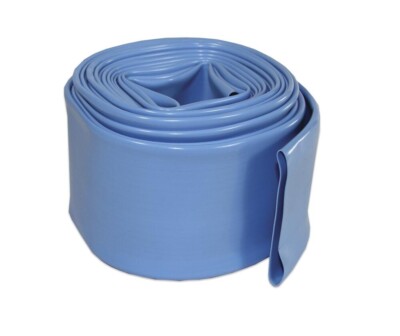 Lightweight 1.5''x50' Contractor Grade Flexible Lay Flat Economy Discharge Hose