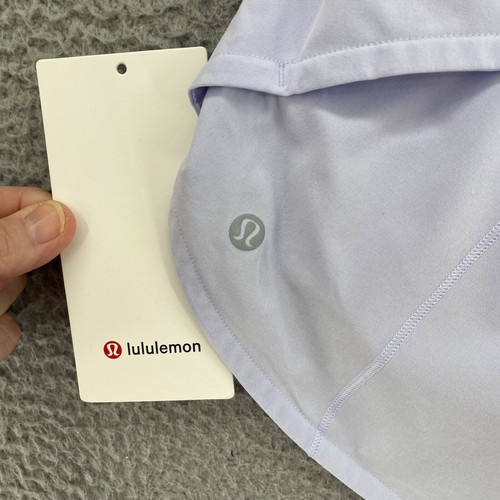 Lululemon Speed Up Corto Largo 4" Azul Sereno Mujer 6 Correr Gimnasio Ropa Atlética - Imagen 9 de 13