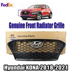<!--F#f_0-->Genuine 86350J9000 Front Radiator Grille W/O Chrome Black For Hyundai Kona 18-21<!--F/-->