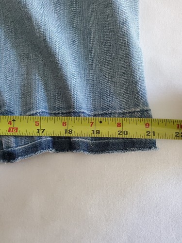 Massimo Women's/Jr's Distressed Denim Skirt NWT Vtg. 90's. Size 12 - Picture 10 of 10