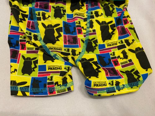 Niños Calzoncillos Ropa Interior Pokémon Detective Pikachu Underoos Atlético - Imagen 8 de 12