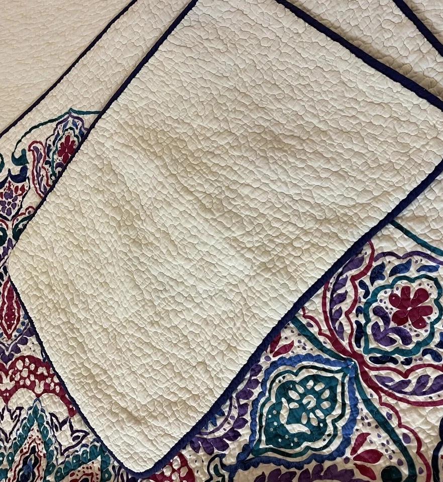 Juego de edredón doble Bohemian Mandala de Kensie Home 68”x86” almohada falsa 21”x27” Foto 4 de 4