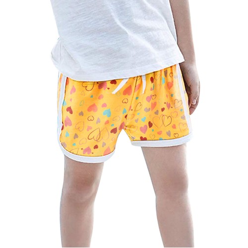 Summer 2-8 Years Boys Girls Cartoon Floral Printed Sport Shorts Kids Beach Short - Picture 32 of 33