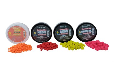 DOVIT FAVORITE NEON DUMBELL v.3,5mm-XL 12mm Methode Feeder Pellets Karpfenfutter