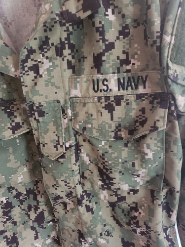 2014 Prod. US Navy NWU Typ III Arbeitsuniform Bluse Jacke Größe Small Normal - Bild 2 von 9