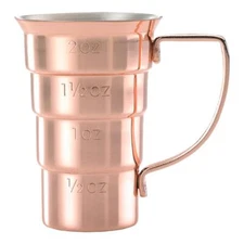 M37108CP Drink Jigger 2 oz Copper w/Handle