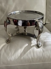 Bon Chef Silver  Footed Tray/ Stand/pedestal.