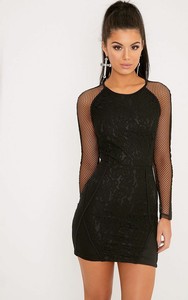 fishnet bodycon dress