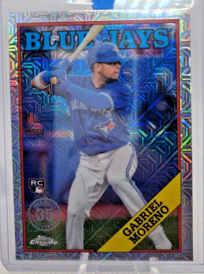 2023 Topps Chrome Silver Pack Mojo Gabriel Moreno RC #T88C-84