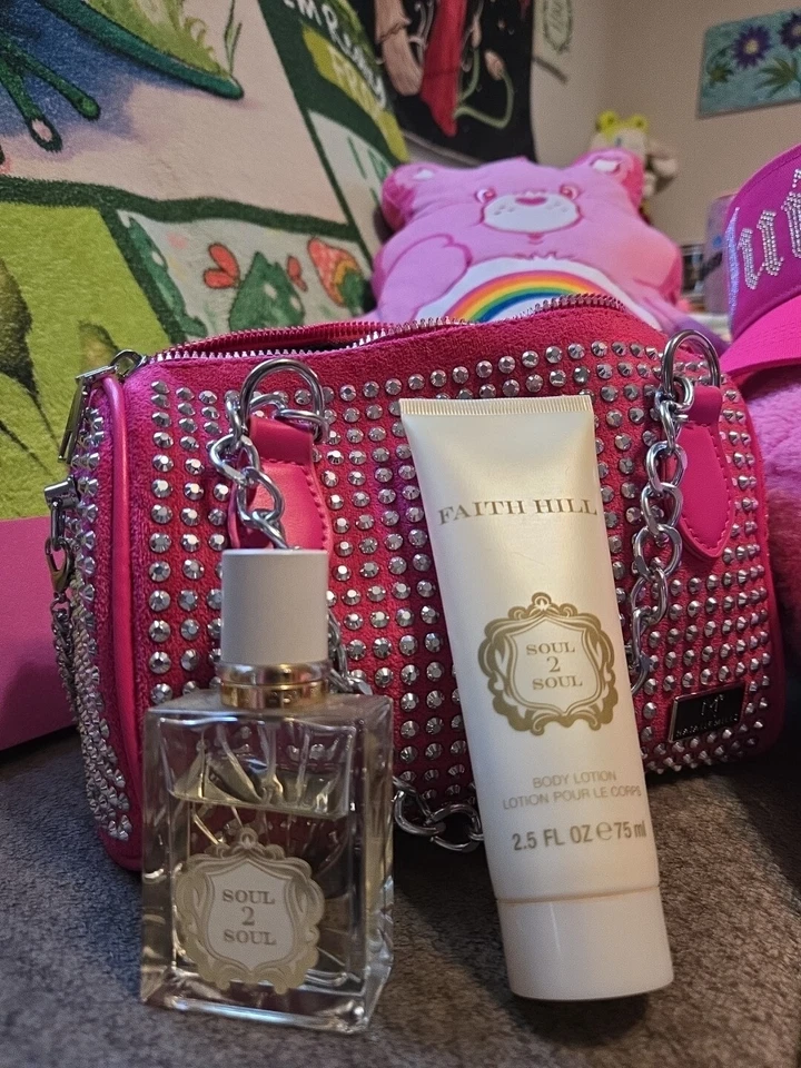 Faith Hill SOUL 2 SOUL Set de Regalo Perfume y Loción Corporal Raro Foto 2 de 3