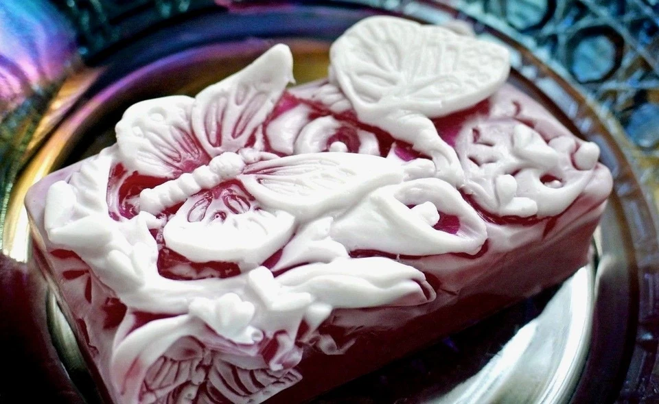 BUTTERFLY SILICONE MOULD SOAP RESIN PLASTER CLAY WAX MOLD  5,5OZ - Image 3 of 4