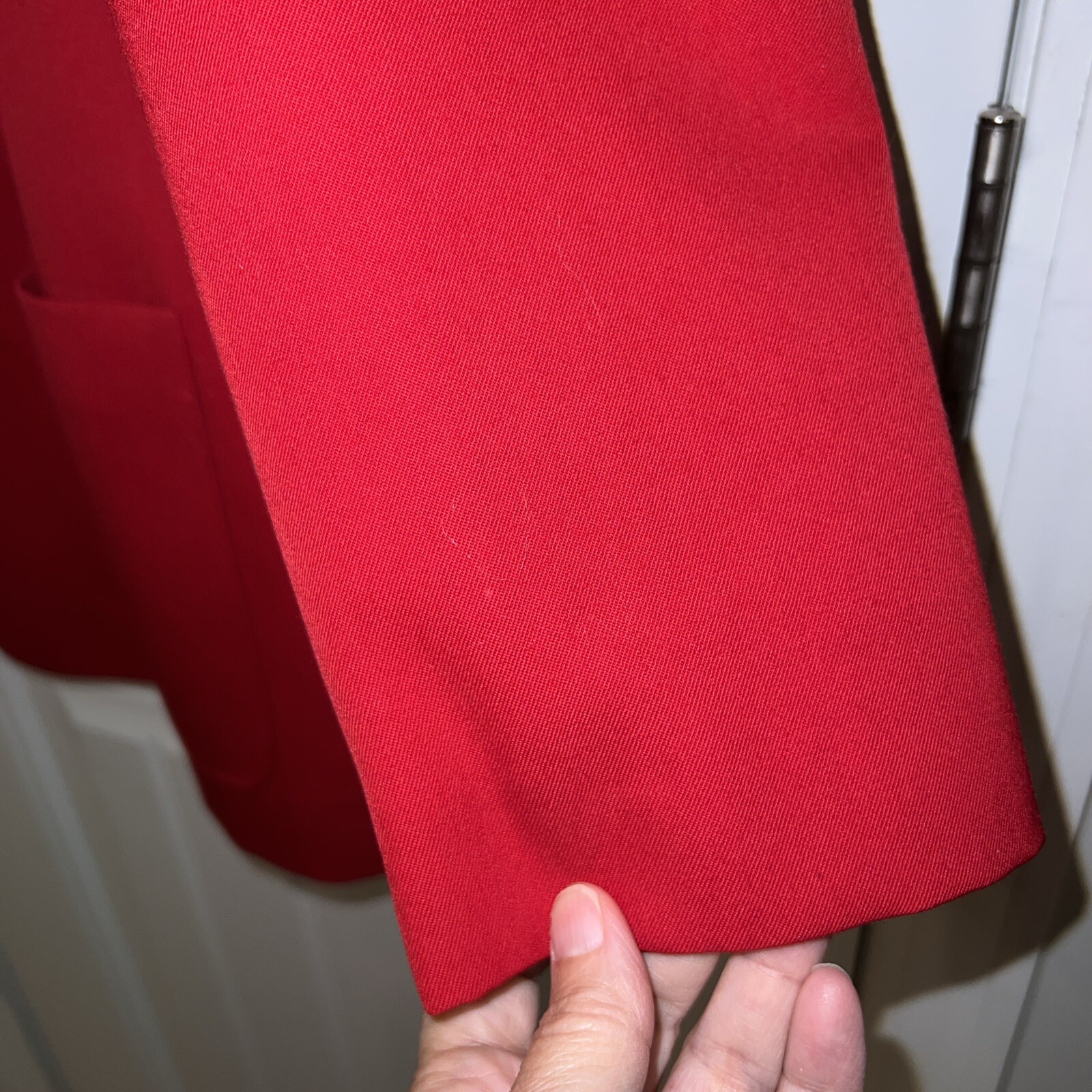 Pendleton Virgin Wool Jacket Red Size 12 Lined Bu… - image 8