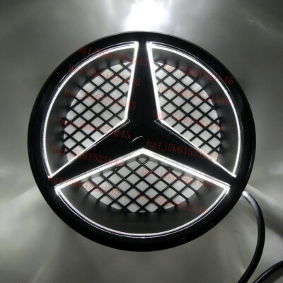 Car Front Grille LED Emblem Light for W204 GLK W245 Illuminated Star Badge