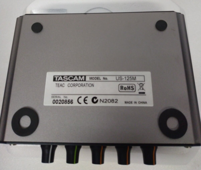 TASCAM US-125M USB Audio/MIDI Interface With Mixer Function | eBay