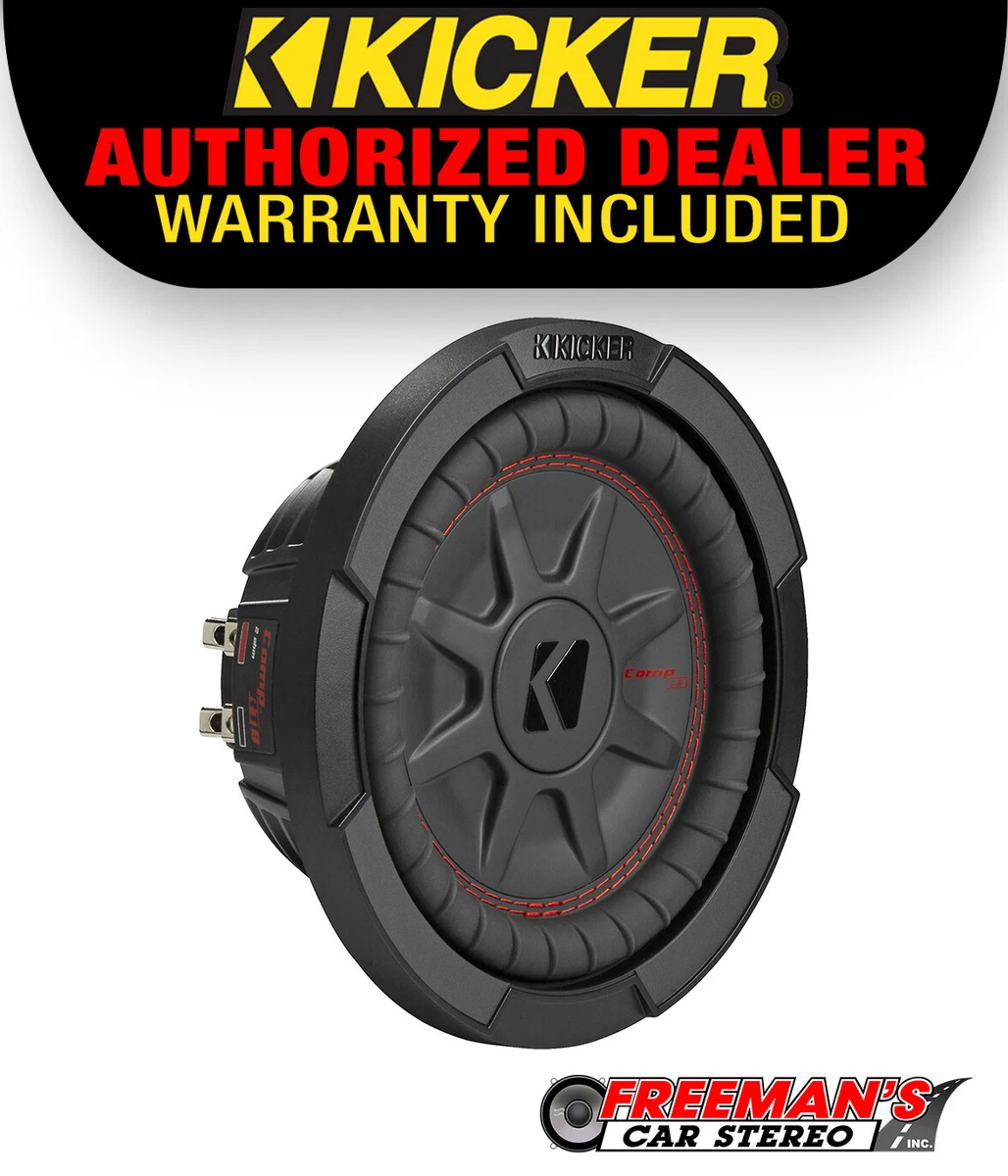 Kicker 8 hotsell shallow mount subwoofer