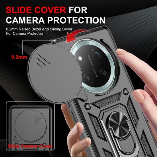 Case For Honor Magic7 6 Lite 5G Shockproof Ring ARMOUR Stand Phone Camera Cover - Picture 5 of 19