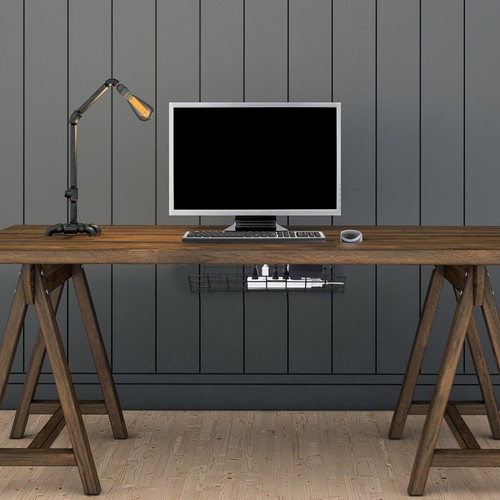 Tabelle Offline -Korbspeicherbox Büro Lagerregal Für Zu Hause Kabel Halter - Bild 10 von 12