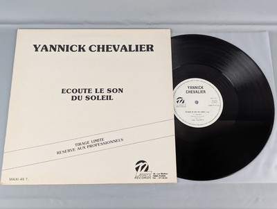 Yannick Chevalier - Ecoute Le Son Du Soleil. VG+/VG+. 12'' Single Vinyl Record 45