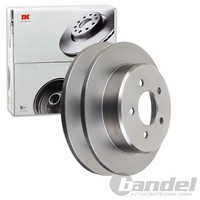 2X NK Bremsscheiben 290Mm Voll Hinten Passend FÜR Chrysler Grand Voyager Dodge