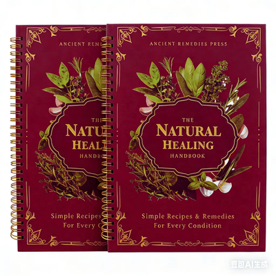 #ad The Natural Healing HandBook Spiral Bound Guide For Herbal Remedies and Natural $9.90