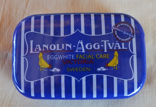 2 New Plastic Travel Soap Cases Swedish Lanolin Agg Tval Eggwhite Facial Soap - Picture 3 of 7