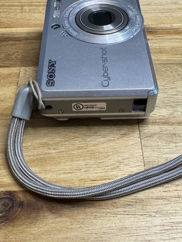 Sony fotocamera digitale Cyber-shot DSC-S730 PER PARTI solo 7,2 MP argento esigenze rotte - Foto 7 di 8