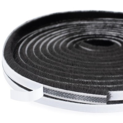 Bürstendichtung Türdichtung Selbstklebend, 9 mmB x 15mmD x 5ML Türbodendichtu...